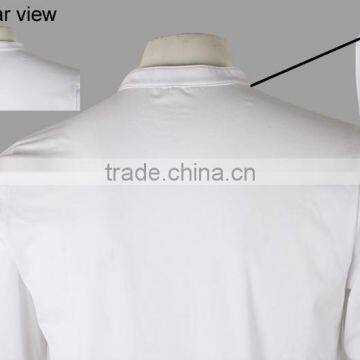 Free Sample Long Sleeves 100% Cotton Screen Printing Plain White Tee Shirt photo-5