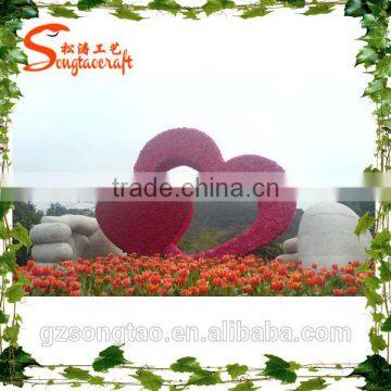 Landscape Garden Decorative Aritificial Grass Animal Topiary Ornament Cheap Price Artificial Grass Topiary photo-2