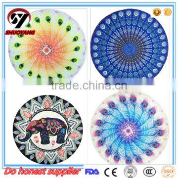 Factory Wholesale Price Women Round Beach Towel 2017 photo-3