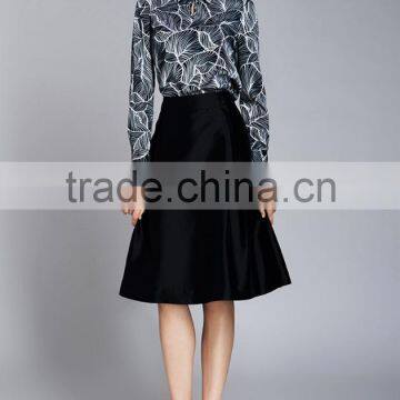 Spring-Summer Season Ladies Length Sleeve Printing Shirt Blouse photo-4