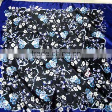 Popular 100% Polyster 90*90 Square Fashion Scarf