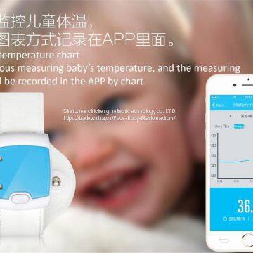 First Portable Smart Kids Children Bluetooth Smart Thermometer For Smartphone photo-3