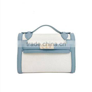 Zm50215b 2017 New Style Lady Canvas Bag Simple Women Hand Bags photo-5