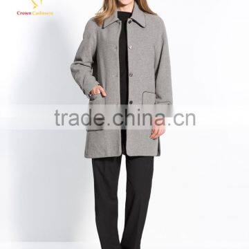 Ladies Cashmere Womens Coat Wool Cashmere Coat for Ladies photo-3