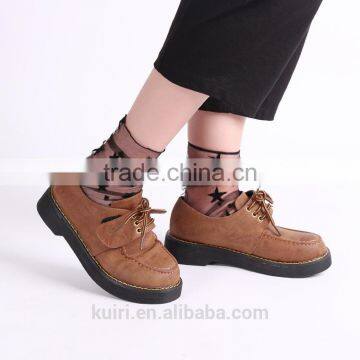 WS-34 Sexy Women Ultrathin Sheer Embroider Rose Flowers Fishnet Socks Mesh Summer Hosiery Sock photo-2