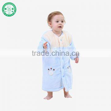 100%polyester thick baby animal bath robe