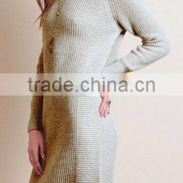 Runwaylover EY2199D New Fashion 2017 Women Elegant Knitted Casual Dress photo-3