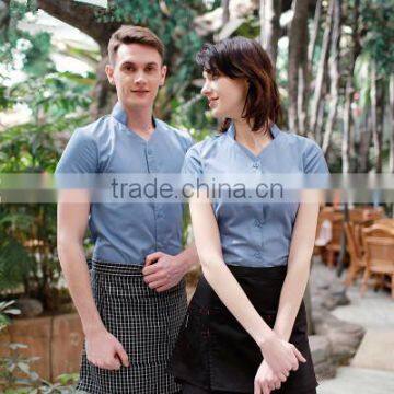 Juqian 2016 Oem Classic Unisex Sexy Chinese Restaurant Waiter/waitress Uniform Designs photo-4