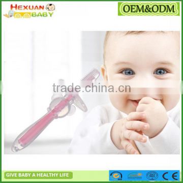 baby silicone toothbrush Baby tooth brush teether for baby