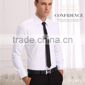 New Top Sale 100% Cotton Satin Mens Long Sleeve Casual Shirt photo-3