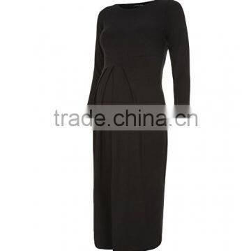 Latest Stretch Maternity Loose Designs Dress for Pregnant Women