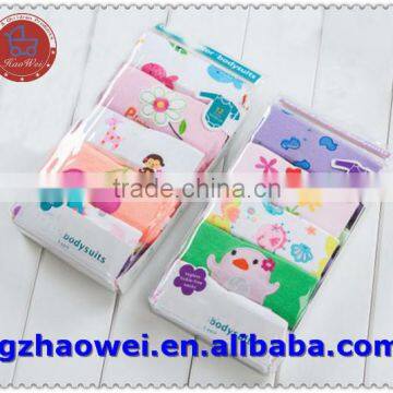 Wholesale 5 Pcs Long Sleeve Romper Set, Baby Girl's Bodysuit Gift Set photo-1