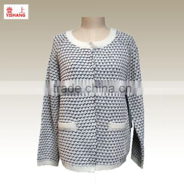 Hot Selling ladies Fashionable top sweater,lady top sweater,100%Acrylic&Lurex