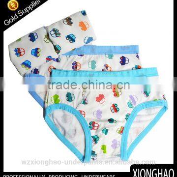 Nice-looking all-over printing kid boy underwear model made in cangnan