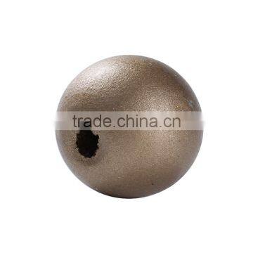 Hot sales round golden Wood Spacer Beads