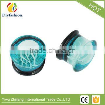 Hot Sell High Quality Comfortable Glass Marine Jellyfish Auricle Ear Plug photo-4