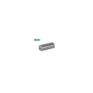 300V 5A Single Deck Spring Screwless Terminal Block Pitch 3.50mm 2P - 28P
