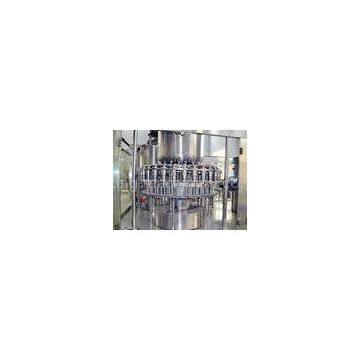 Drinks Electric Liquid Bottle Filling Machine , 6000BPH Washing Filling Capping Machine