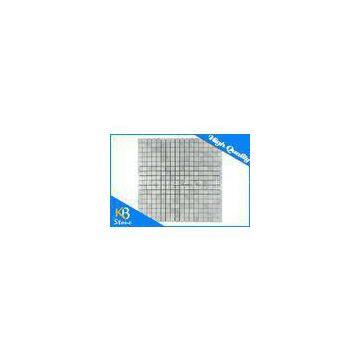 Internal External Decorative Carrera White Marble Square Polished Kitchen Mosaic Border Tile