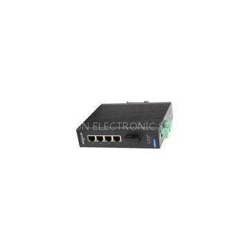 4 Megabit TX & 1 Megabit X  5 port network switch , Din rail installed Outdoor network switch