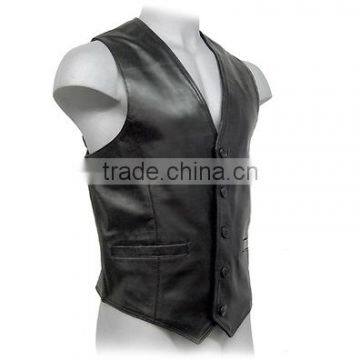 classic Fashion Leather Vest for Men's