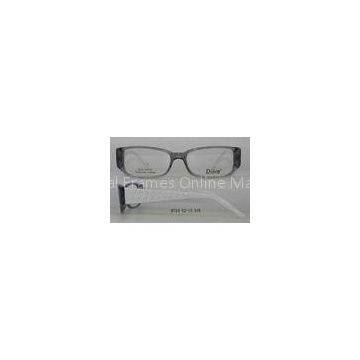 White And Black Square Acetate Optical Eyeglass Frames For Women For Narrow Faces