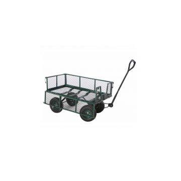 Garden trolley with four pneumatic wheels RCA-G-002