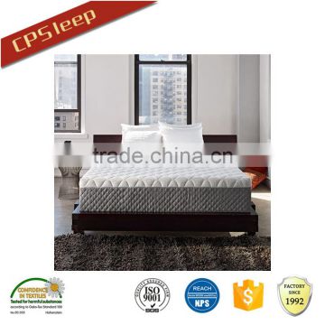 14" knit jacquard quilt health care memory foam mattress suitabal adjustable bases rolled up mattress