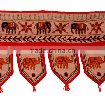 Indian Traditional Elephant Ethnic Toran Decor Hanging