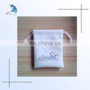 Wholesale High Quality Custom Logo Design Cotton Cord Jewelry Pouch photo-3
