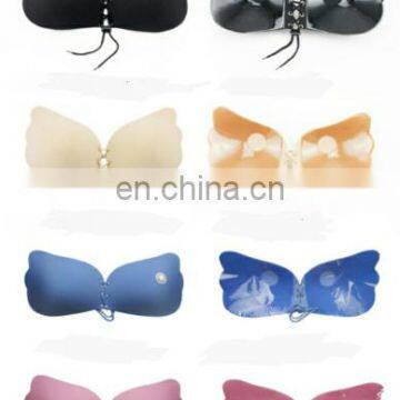 Women Bra Invisible Strapless sticky Bra Push Up Silicone Women's fly Bras