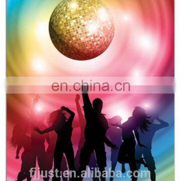 Flashing Boy and Girl Oil Painting Dacing In the Party