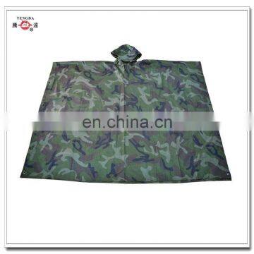 custom multi use tent picnic blanket polyester pvc rain poncho