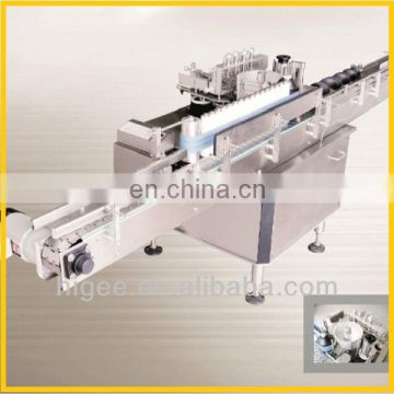 Automatic round bottle cold paper glue labeling machine