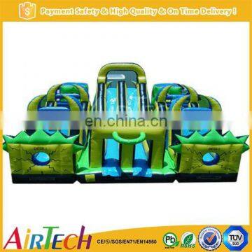 Green inflatable special funcity for outdoor