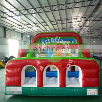 30m obstacle course/ EN14960 inflatable obstacle course AIER