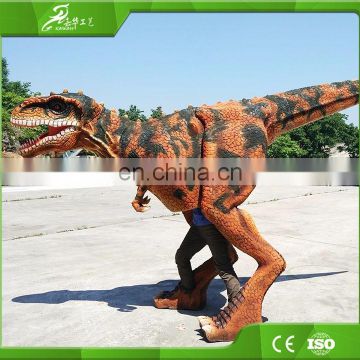 KAWAH Show Equipment Easy operated Mechanical Dinosaur Costume for sale