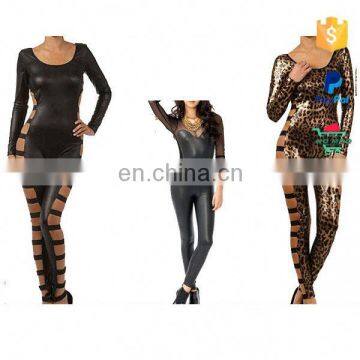 Mix Color Leather Xxxl Pvc Catsuit photo-2