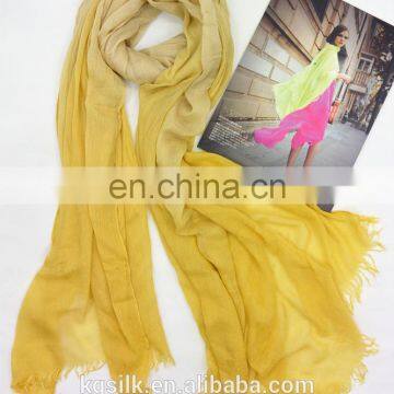 Multi color 100 Modal gradient color printed fabric wholesale scarf