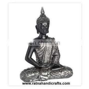 Meditation Buddha PolyResin Statue