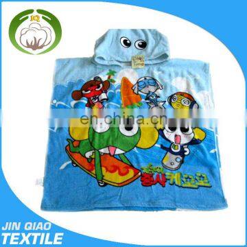 100% Microfiber hooded baby bath towel suepr soft