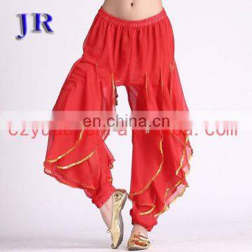 Chiffon coins arabic belly dance harem pant K-4002#