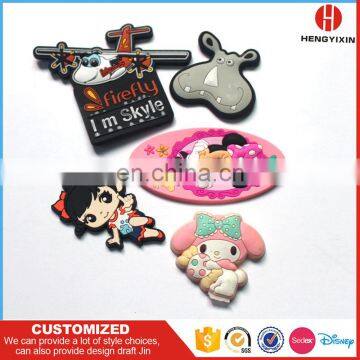 2017 hot promotional gifts with custom designs soft PVC fridge magnet