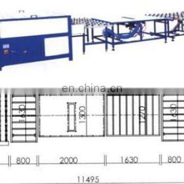 Horizontal Warm edge double glass hot press machine