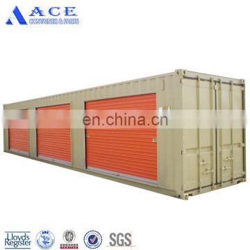 Roller Shutter Door Self Storage Container 40 ft