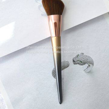 OEM Customized Makeup Brush Contouring Brush Foundation Brush Powder Brush Blush Brush Gradient photo-4