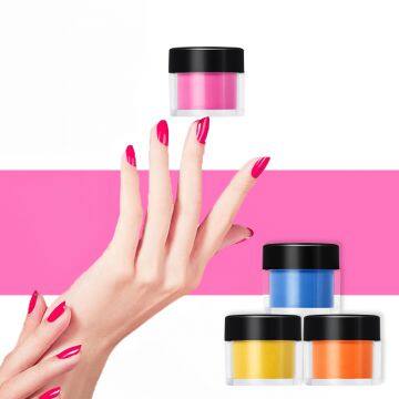 High pigment acrylic color powder dip powder color change dipping set