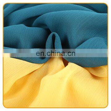 High Quality 75D*75D Chiffon Yoryu/crepe Chiffon/crinkle Chiffon Fabric for Dress/blouse photo-3