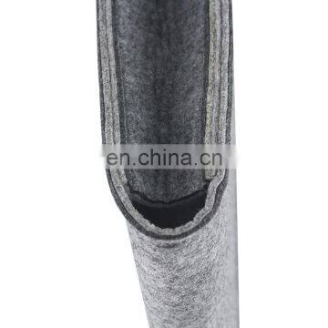 Eco-friendly Grey Felt Bedside Storage Caddy Bed Tidy Pocket Organizer Bag for Book Laptop Phone photo-7