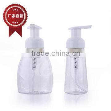 250ml clear Foam Dispenser PET Plastic Bottle